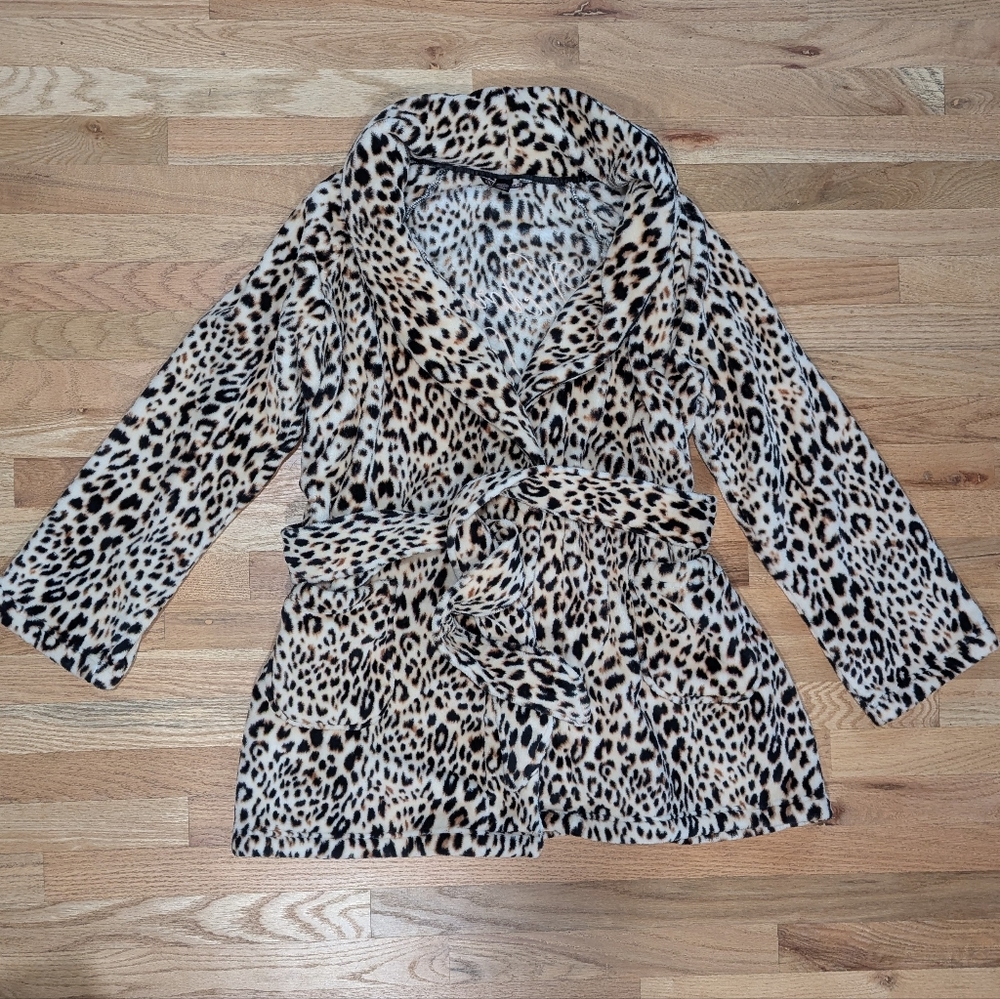 Victoria's Secret Leopard Robe